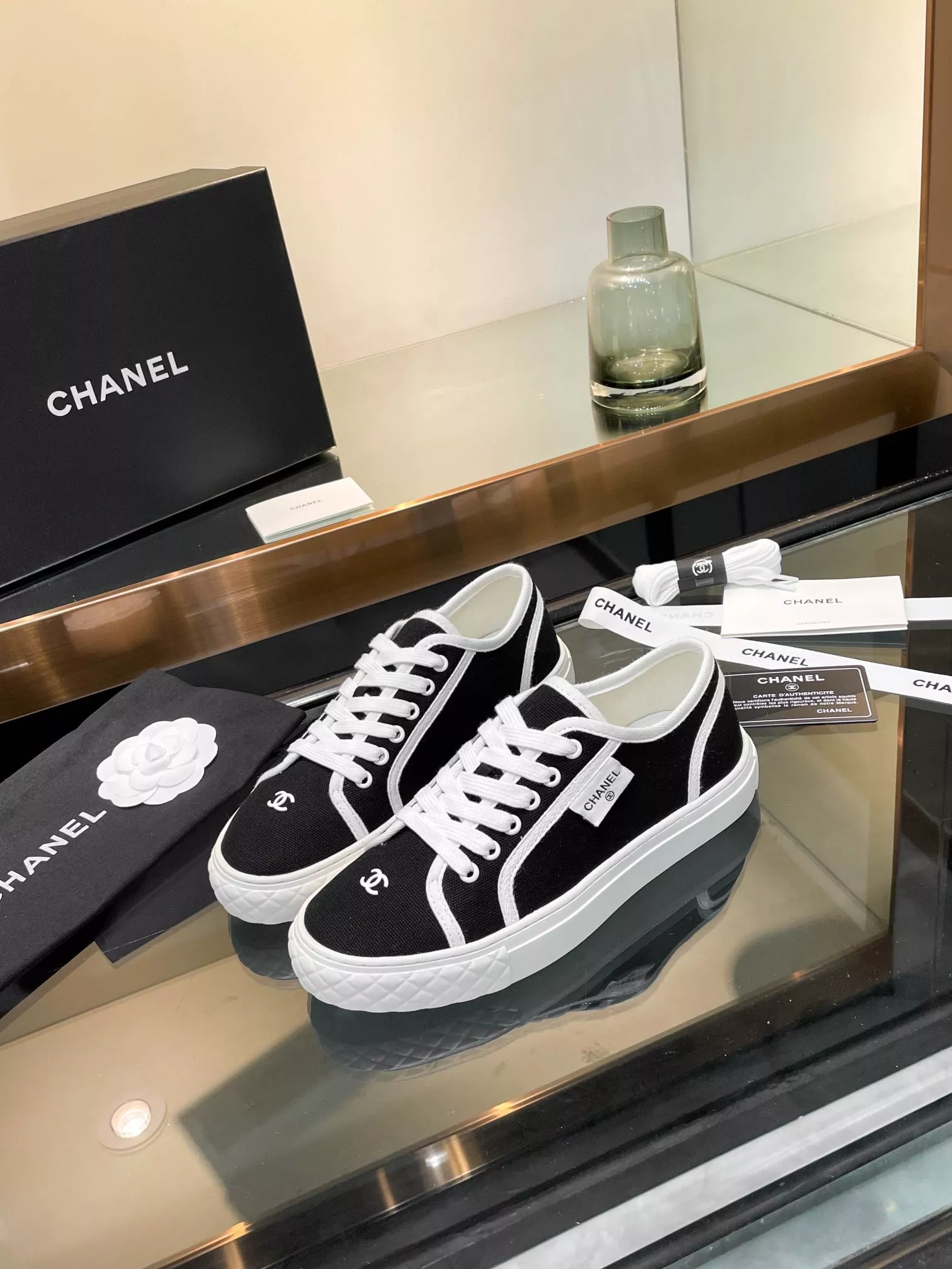 chanel decontractees chaussures pour femme s_127616b